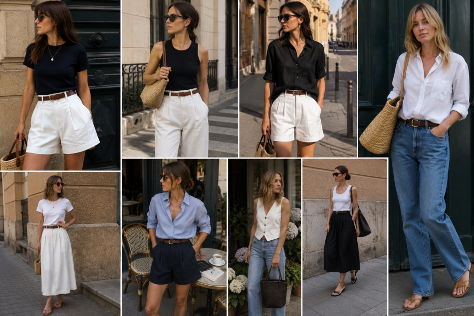 Семь летних образов в стиле Парижа: как J.Crew меняет привычный гардероб